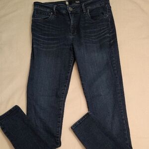 Kut from the Kloth Women's Deep Indigo Skinny Jeans High Rise Size 6 EUC